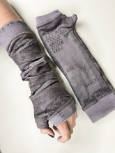 Load image into Gallery viewer, Stamped Bandage Gloves (grey)
