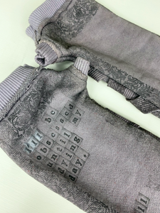 Stamped Bandage Gloves (grey)